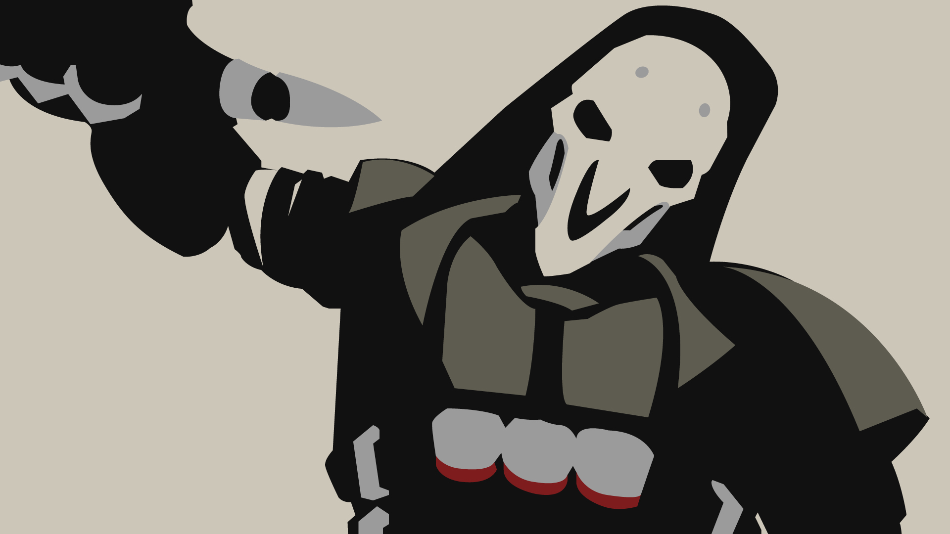 1920x1080 Overwatch Vector Wallpaper