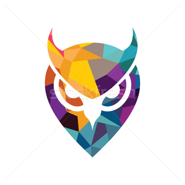 600x600 Vector Owl Logo Vector Illustration Vector1st ( 8857277