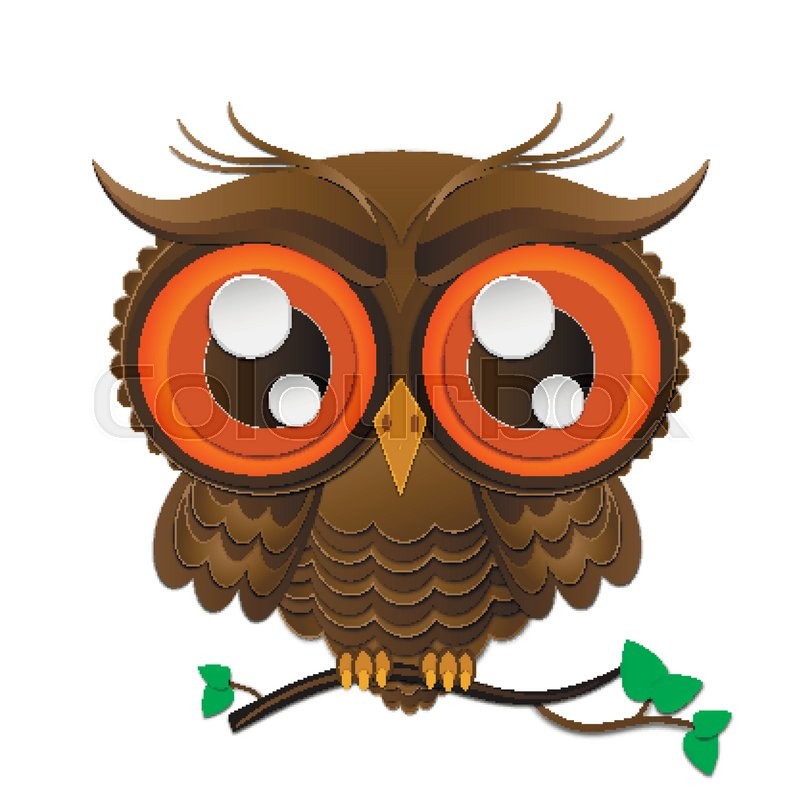 800x800 Vector Illustration Of Owl. Bird Illustrated In Tribal.owl Whith