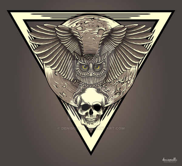 600x549 Owl Vector By Denisosulli