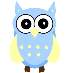 300x300 Owl Vector Clipart