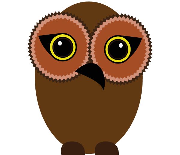 600x515 Free Owl Vector Art 123freevectors