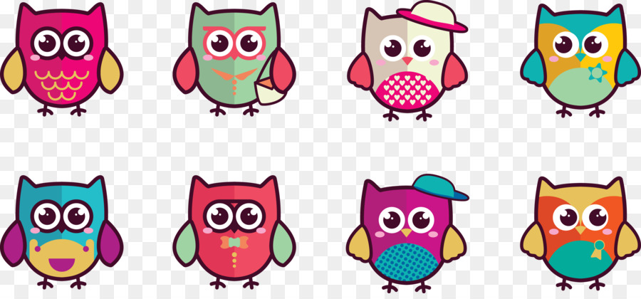900x420 Owl Bird Cartoon Illustration