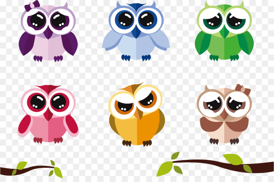 900x600 Owl Cartoon Drawing Clip Art