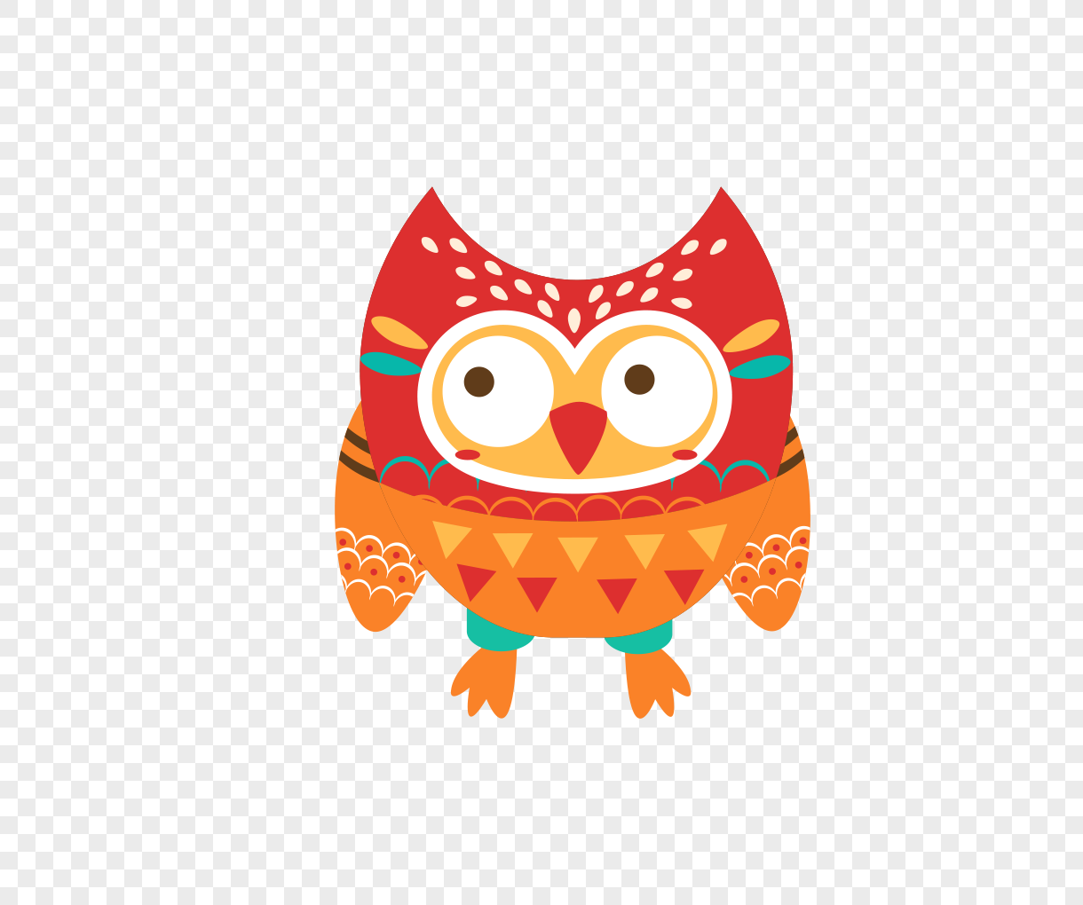 1220x1020 Cartoon Owl Vector Material Png Image Picture Free Download