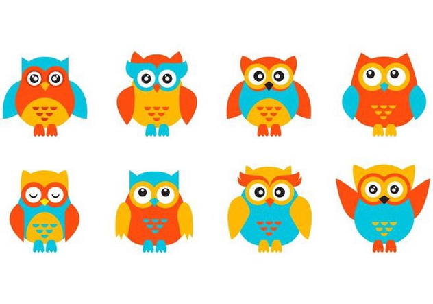 632x443 Free Cute Character Owl Vector Free Vector Download 421869 Cannypic