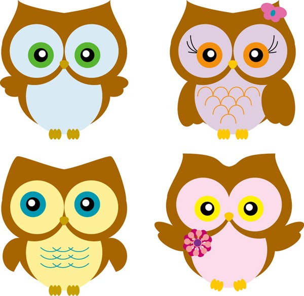 600x585 Cartoon Owl Vector Graphics My Free Photoshop World