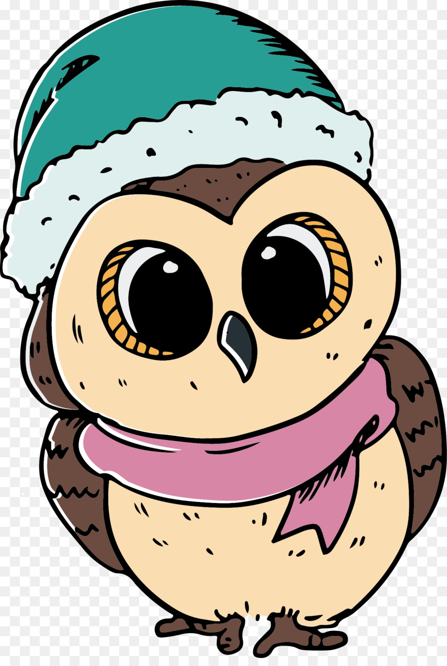 900x1340 Owl Drawing Clip Art