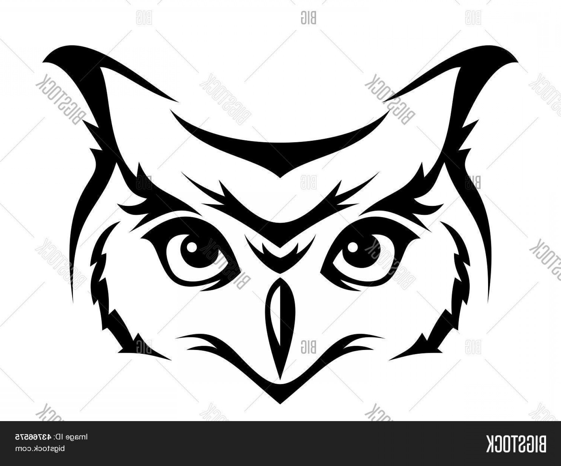1800x1494 Stock Vector Head Of Horned Owl Vector Illustration Shopatcloth