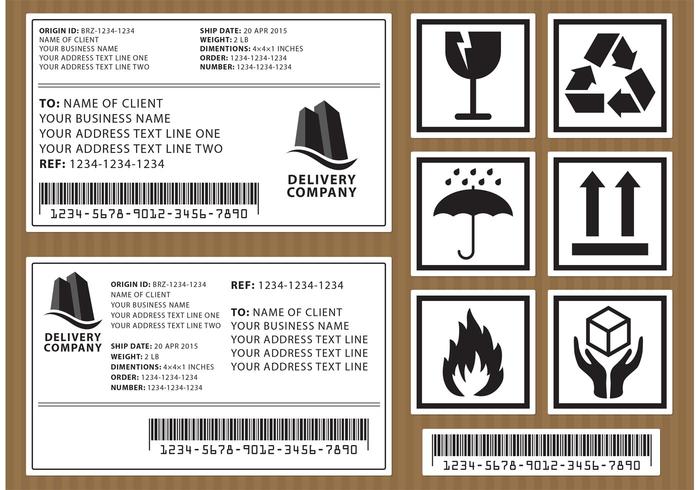 700x490 Package Vector Labels