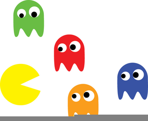 300x246 Pacman Game Clipart Free Images