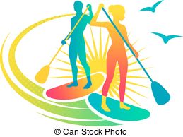 259x194 Paddleboard Vector Clip Art Royalty Free. 55 Paddleboard Clipart