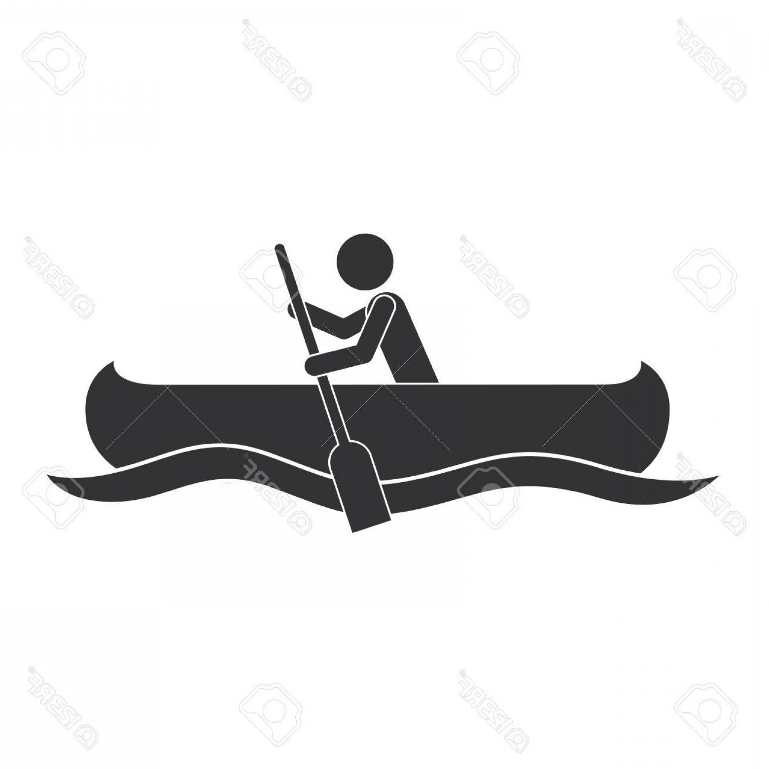 1560x1560 Kayak And Canoe Paddle Vector Sohadacouri