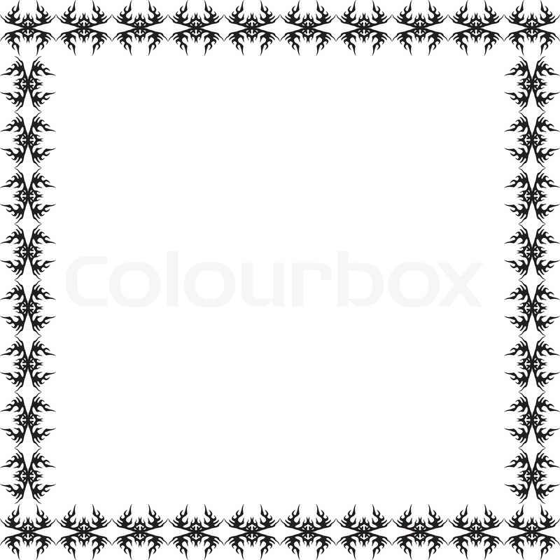 800x800 Page Border. Vector Design Element. Stock Vector Colourbox