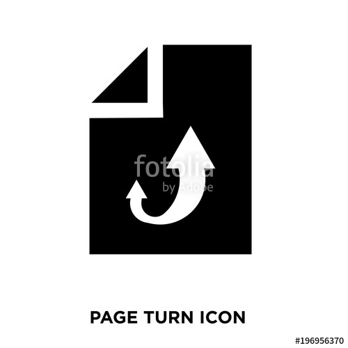 500x500 Page Turn Icon Stock Image And Royalty Free Vector Files On