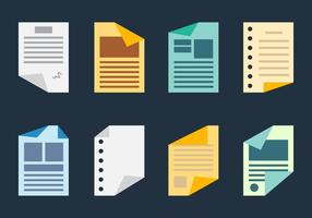 286x200 Page Curl Free Vector Art