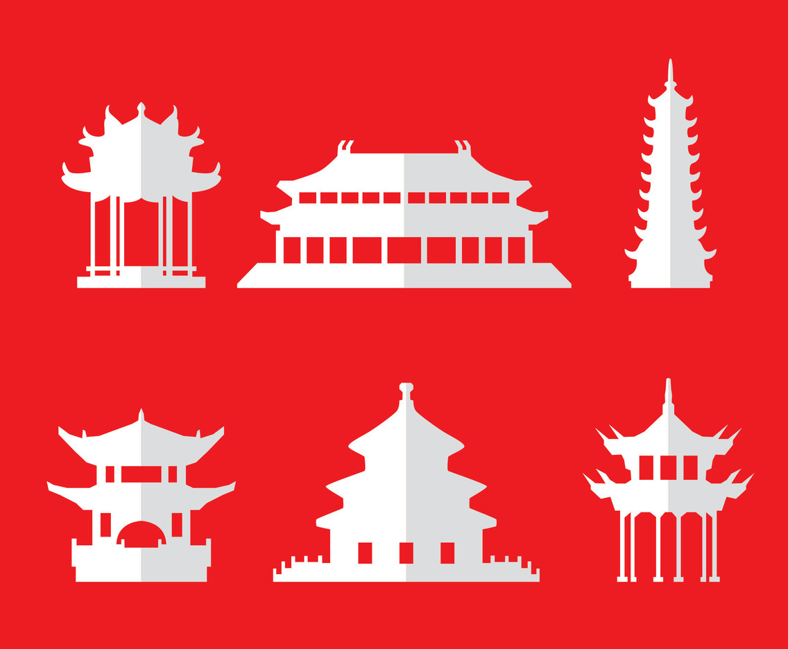 1136x936 Pagoda Vector Vector Art Amp Graphics