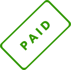 299x297 Paid Stamp Clip Art