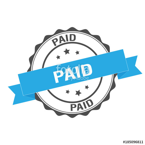 500x500 Paid Stamp Illustration Stock Image And Royalty Free Vector Files