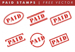 285x200 Paid Stamp Vector Free Vector Graphic Art Free Download (Found