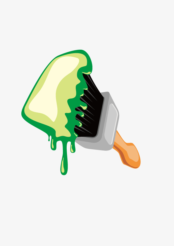 595x842 Paint Brush Vector Elements, Paint Vector, Brush Vector, Vector