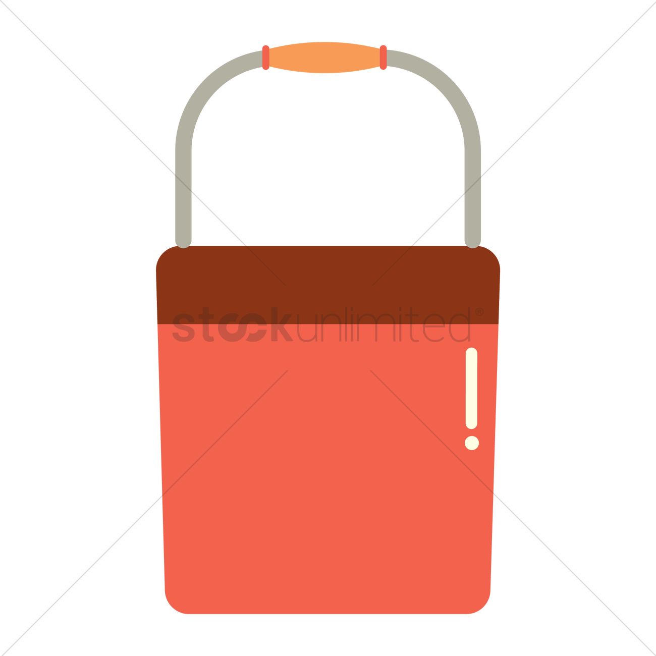 1300x1300 Free Paint Bucket Vector Image