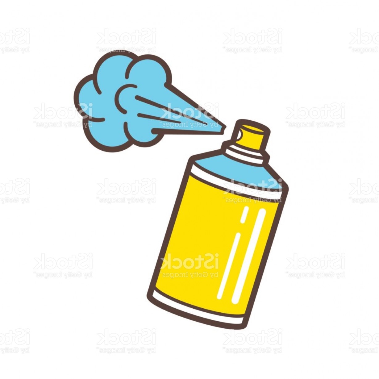 1228x1228 Vector Icon Of Spray Paint Can Gm Shopatcloth