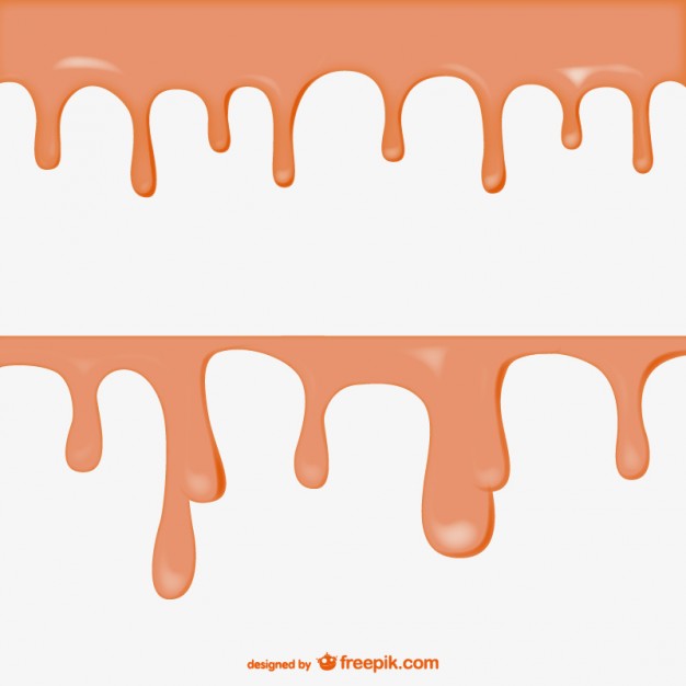626x626 Orange Dropping Paint Vector Vector Free Download