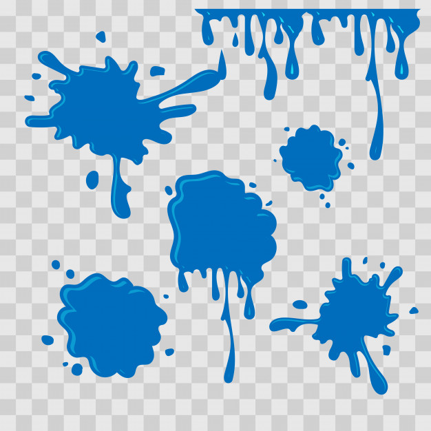 626x626 Paint Drop Abstract Vector Premium Download
