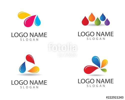 500x400 Paint Drop Symbol Illustration Stock Image And Royalty Free