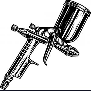 Paint Gun Vector at GetDrawings | Free download