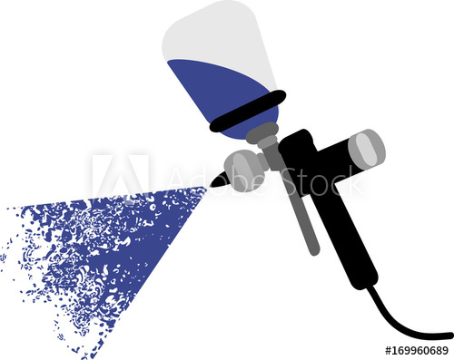 500x397 Spray Gun To Paint Cars