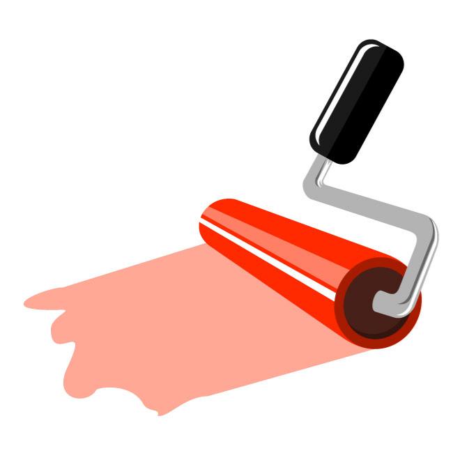 Paint Roller Vector at GetDrawings | Free download