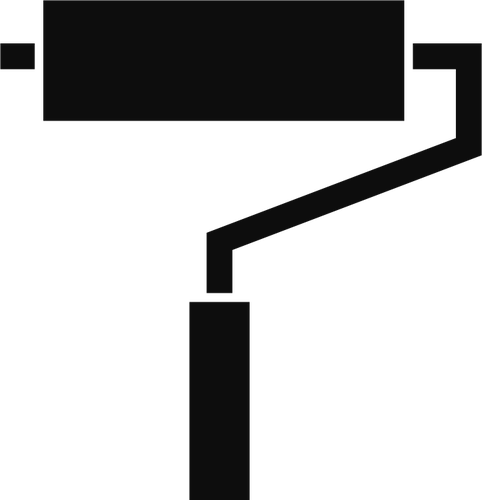 482x500 Pint Roller Vector Image Public Domain Vectors