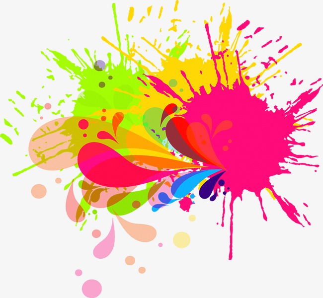 650x600 Paint Splash, Bright, Ink, Brush Png And Vector For Free Download