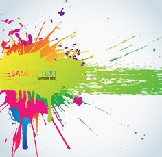 236x229 Colorful Paint Splatter Vector Art Other Psd Art Party