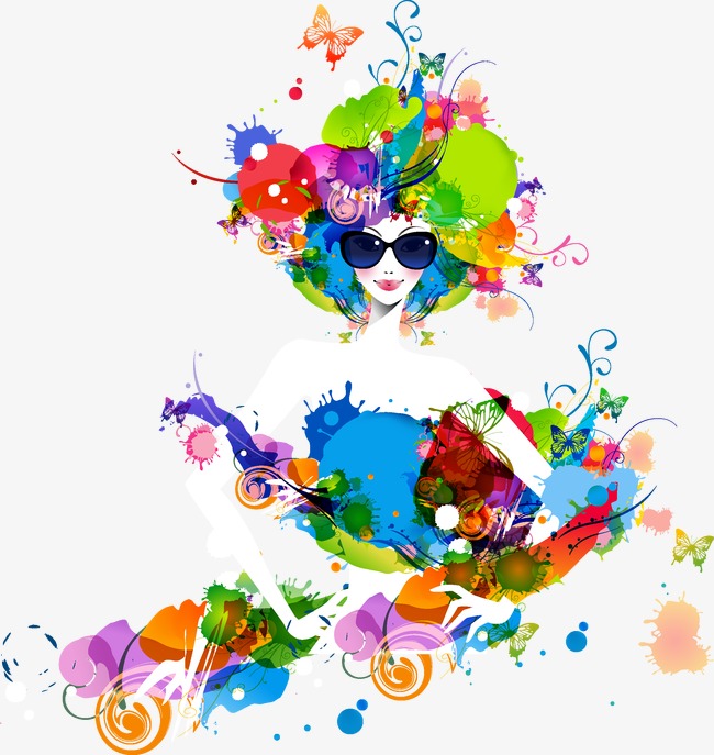 650x687 People Paint Splash, People Vector, Paint Vector, Splash Vector
