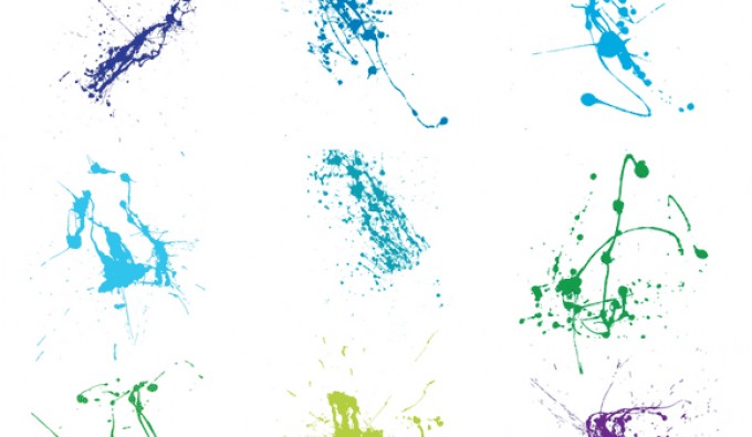 680x395 Crazy Paint Splatter Vectors Free Vectors Ui Download