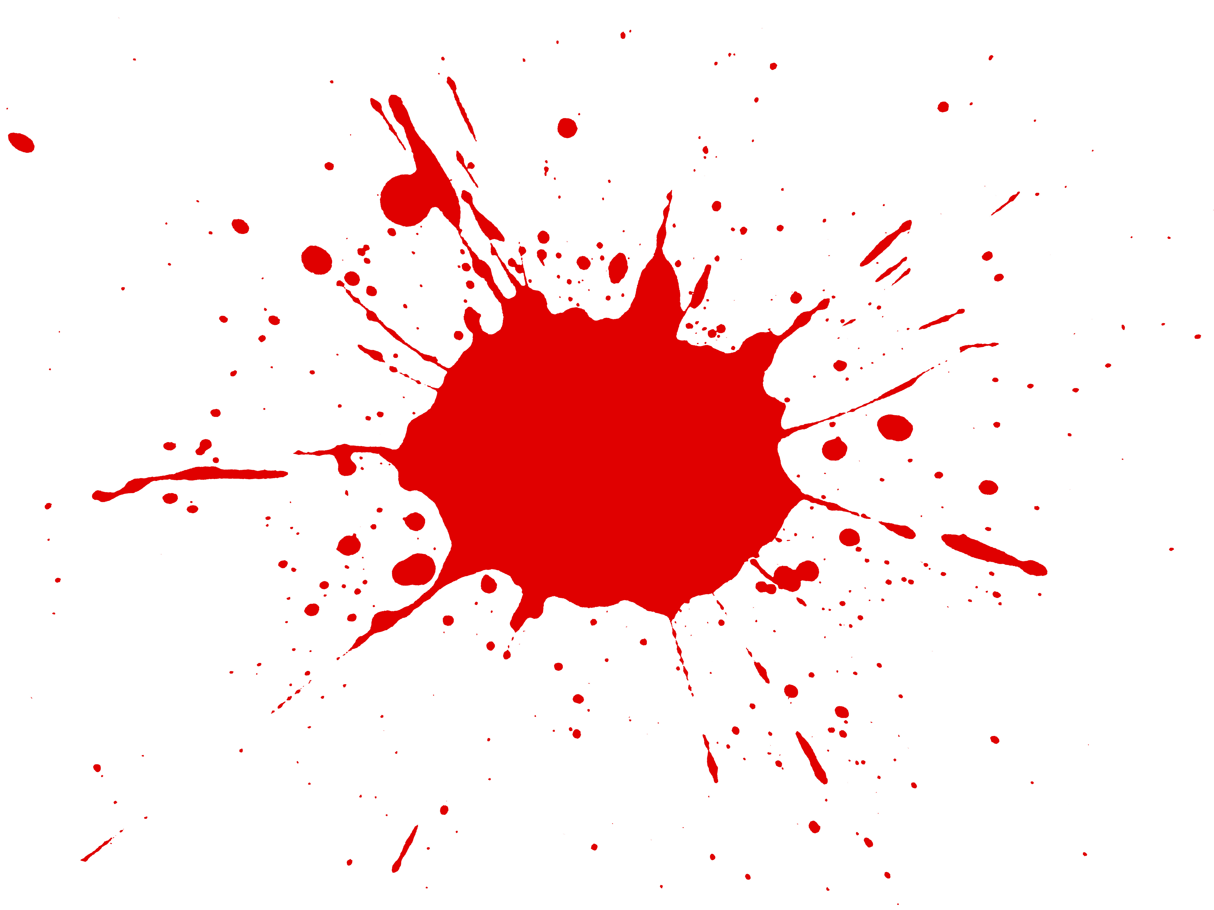 5000x3750 Red Clipart Splat