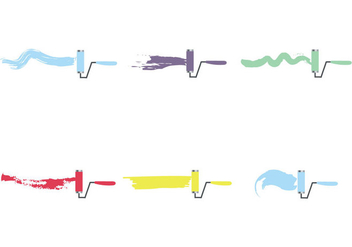 352x247 Free Paint Streak Vector Set Free Vector Download 350671 Cannypic