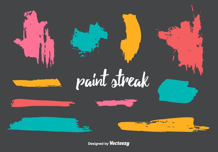 700x490 Paint Streak Vector