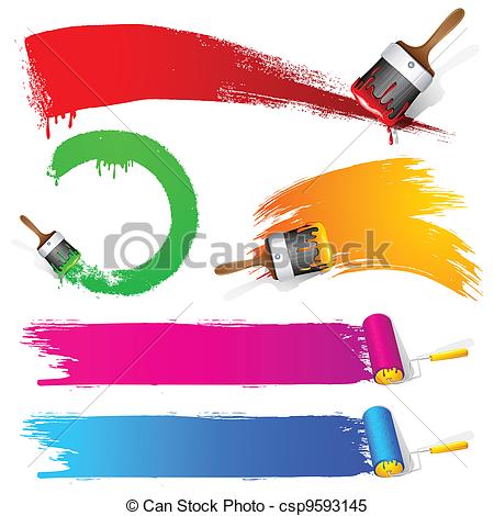 450x470 Paint Brushstroke