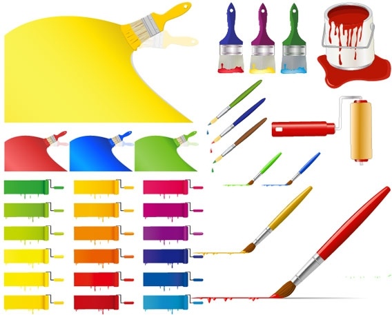 568x457 Vector Paint Free Vector In Encapsulated Postscript Eps ( .eps