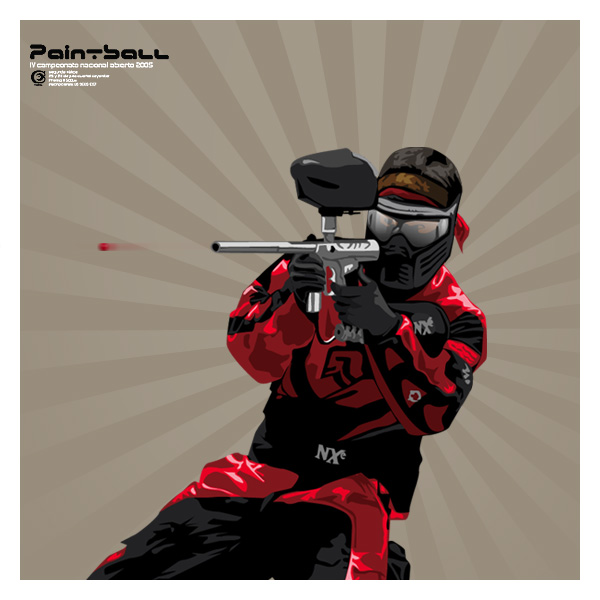 600x600 Paintball Vector 2 By Forkiu