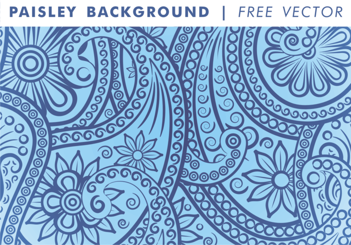 700x490 Paisley Background Vol. 3 Free Vector