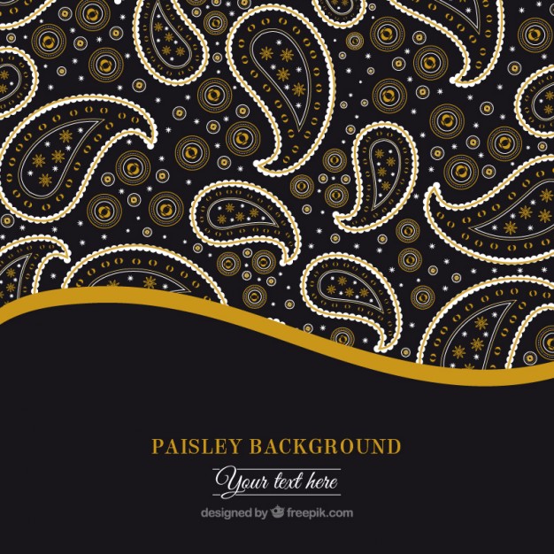 626x626 Decorative Floral Paisley Background Vector Free Download