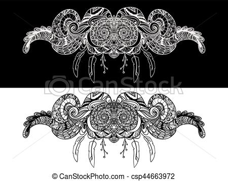 450x357 Ornamental Paisley Pattern, Decoration Floral Ornament, Boho