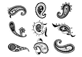 286x200 Paisley Free Vector Art