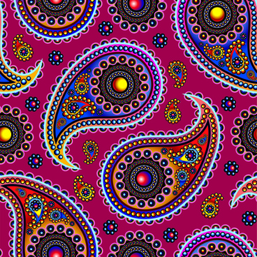 368x368 Ornate Paisley Pattern Seamless Vector Png Images, Backgrounds And