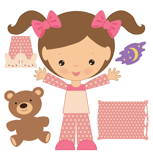 612x612 Girl In Pajamas Clipart Amp Girl In Pajamas Clip Art Images